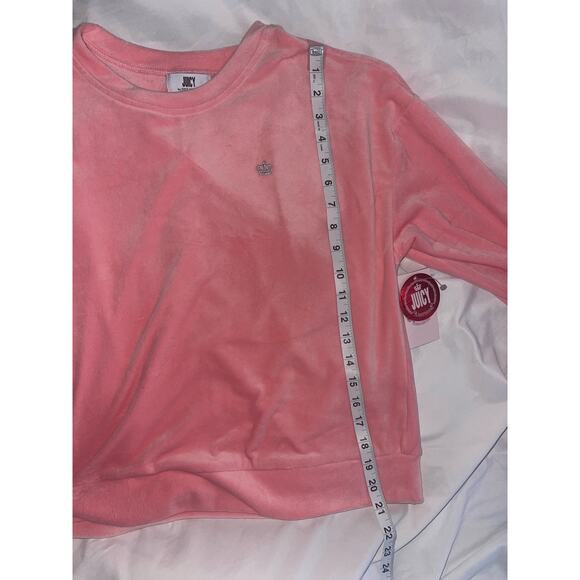 Juicy Couture NWT Flamingo Pullover Size L - Picture 7 of 7